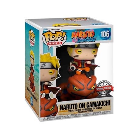 [58152] Funko Animation 0106 Naruto on Gamakichi Special Edition Naruto Shippuden Rides