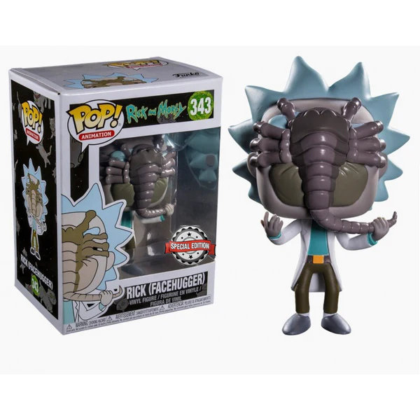 [28455] Funko Animation 0343 Rick Facehugger Special Edition Rick & Morty R&M
