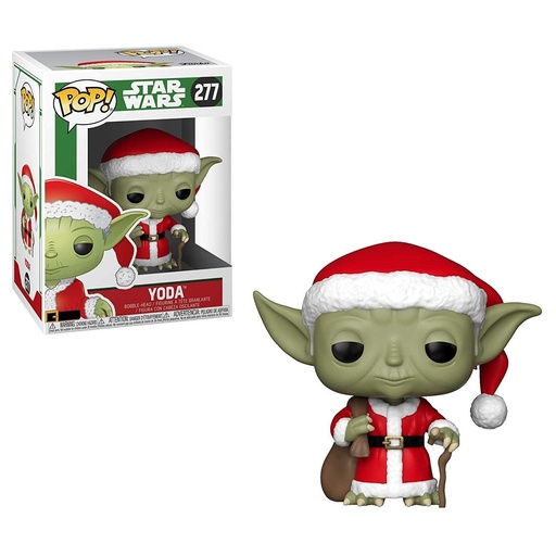 [33885] Funko Star Wars 0277 Holiday Santa Yoda