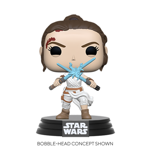 [51484] Funko Star Wars 0434 Rey with 2 Blue Lightsabers