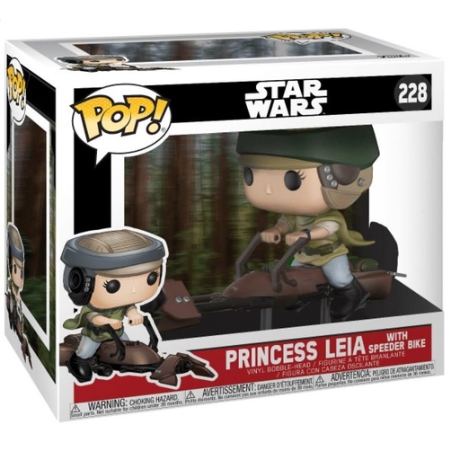 [23253] Funko Star Wars 0228 Princess Leia with Speeder Bike