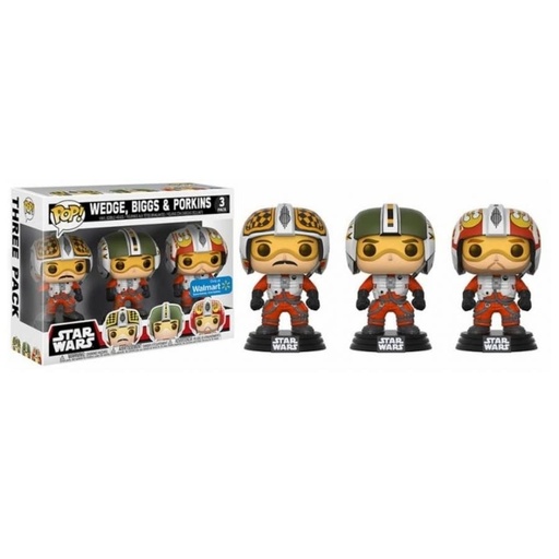 [21983] Funko Star Wars 3pack Wedge, Biggs & Porkins