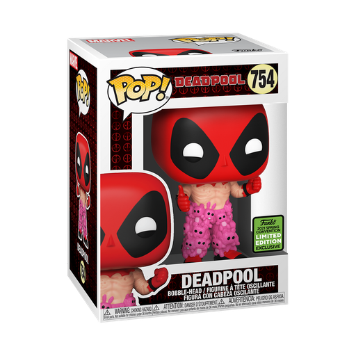 [54550] Funko Marvel 0754 Deadpool with Bunny Pants Deadpool 2021 Spring Convention Limited Edition