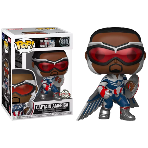 [54281] Funko Marvel 0819 Captain America The Falcon & Winter Soldier Special Edition