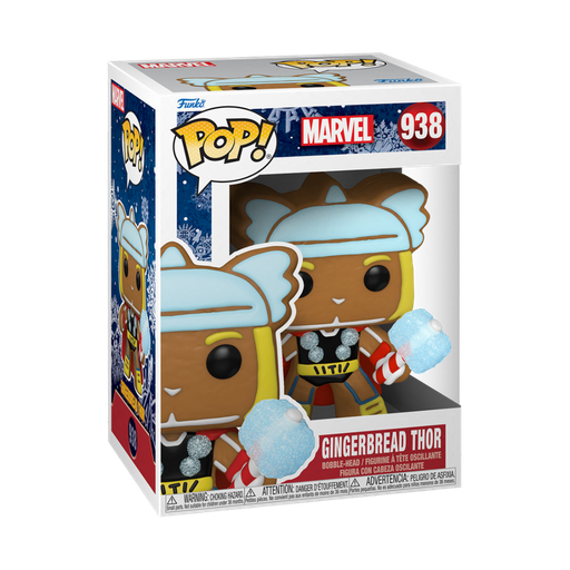 [50663] Funko Marvel 0938 Gingerbread Thor Holiday