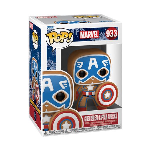 [50657] Funko Marvel 0933 Gingerbread Captain America