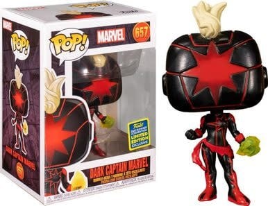 [48902] Funko Marvel 0657 Dark Captain Marvel 2020 Summer Convention Limited Edition