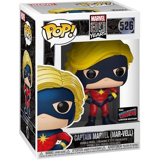 [43362] Funko Marvel 0526 Captain Marvel Mar-vell Marvel 80 years Comic Con Limited Edition