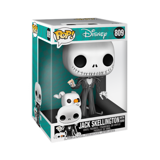 [49006] Funko Disney 0809 Jack Skellington with Zero 10inch The Nightmare Before Christmas