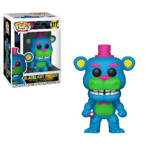 [34132] Funko Games 0377 Blacklight Freddy FNAF Five Nights at Freddy's