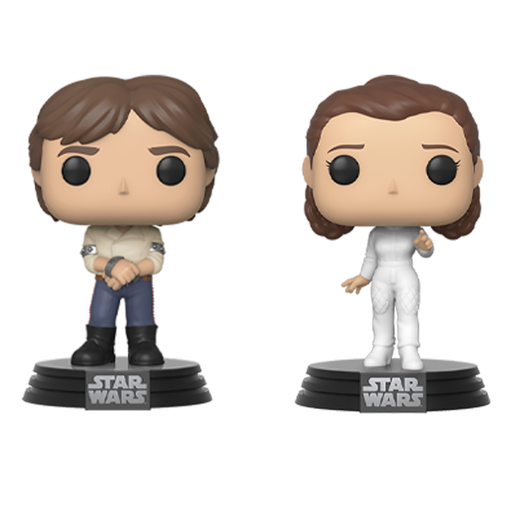 [46770] Funko Star Wars 2pack Han Solo & Princess Leia SW