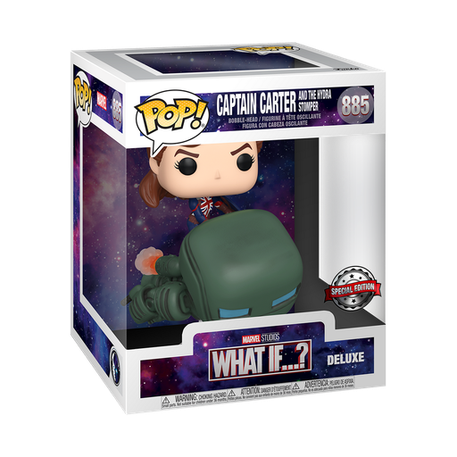[55480] Funko Marvel 0885 Captain Carter and the Hydra Stomper What if...? Amazon Exclusive