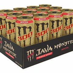 Monster Energy Java 300 Mocha, Triple Shot, pack 12pieces