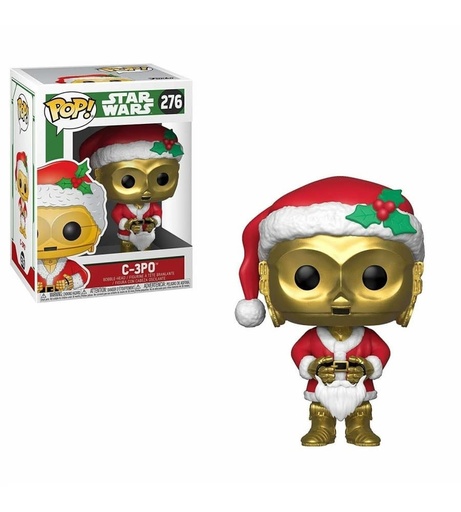 [33888] Funko Star Wars 0276 C-3PO Christmas Santa SW