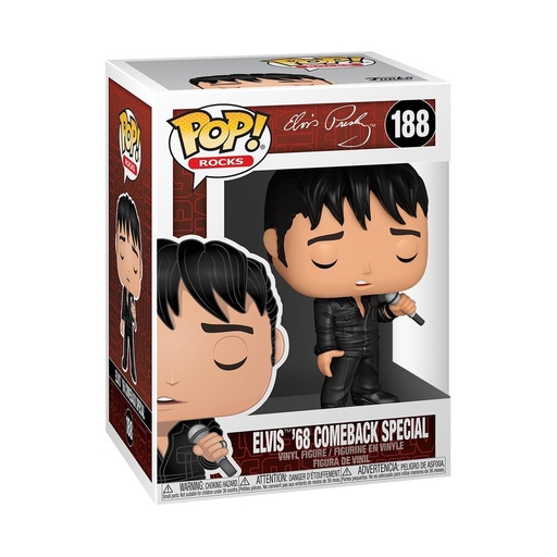 [40140] Funko Rocks 188 Elvis Preley '68 Comeback Special