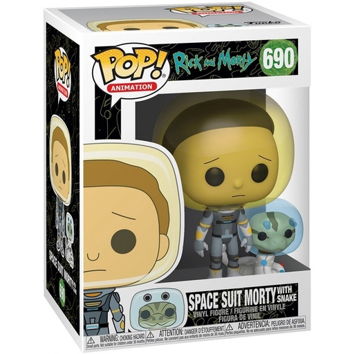 [45435] Funko Animation 0690 Space Suit Morty with Snake Rick & Morty R&M