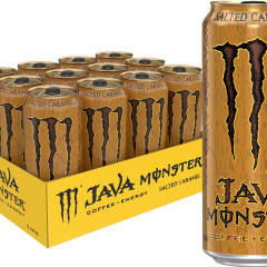 Monster Energy Java Salted Caramel, pack 12pieces