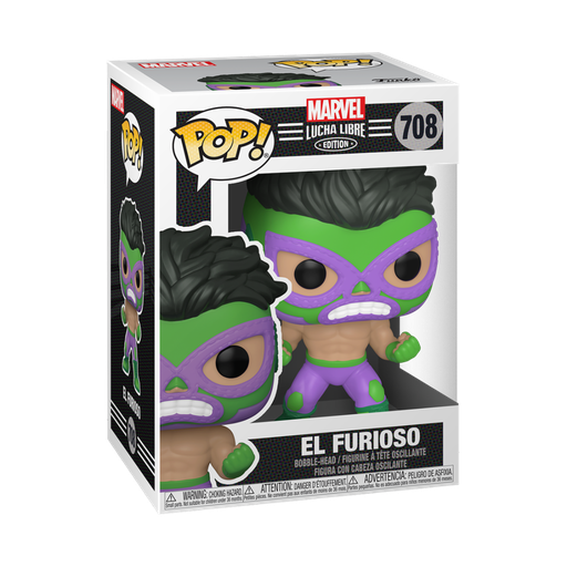 [53870] Funko Marvel 0708 El Furioso Lucha Libre