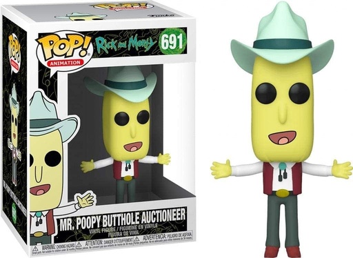 [45439] Funko Animation 0691 Mr. Poopy Butthole Auctioneer Rick & Morty R&M