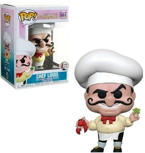 [40104] Funko Disney 0567 Chef Louis The Little Mermaid