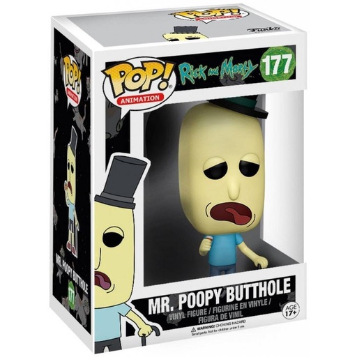 [12442] Funko Animation 0177 Mr. Poopy Butthole Rick & Morty R&M