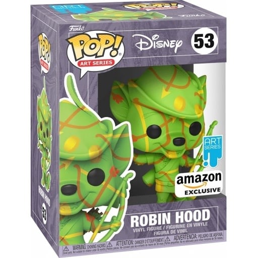 [55680] Funko Art Series 53 Robin Hood Disney + Hard Stack Protector Amazon Exclusive