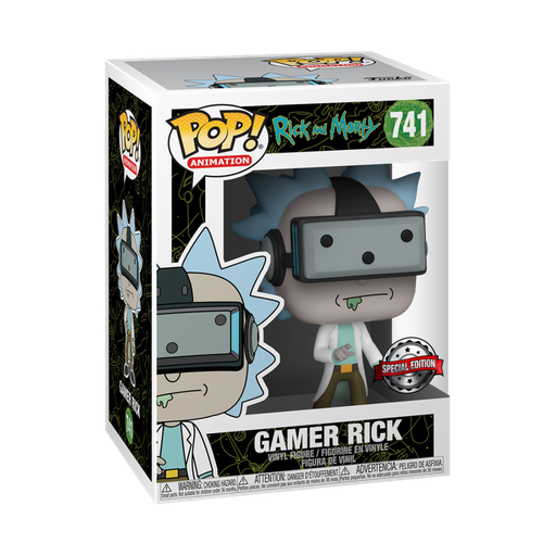 [47792] Funko Animation 0741 Gamer Rick Rick & Morty R&M Special Edition