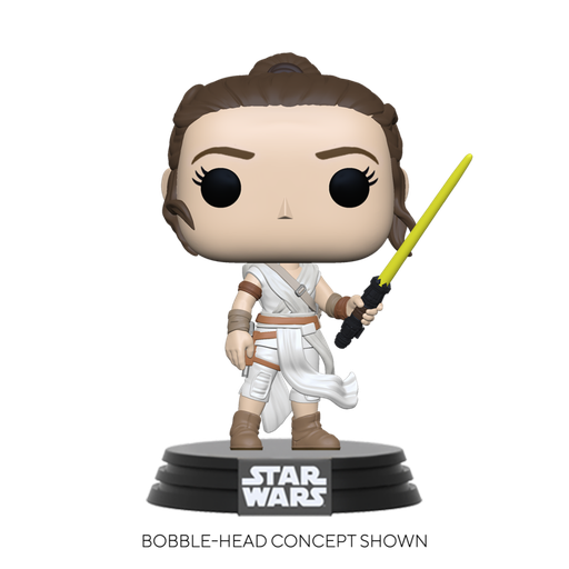 [51482] Funko Star Wars 0432 Rey with Yellow Lightsaber