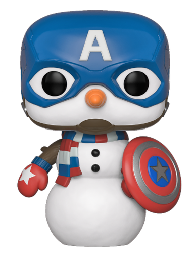 [43335] Funko Marvel 0532 Cap Snowman Holiday Captain America