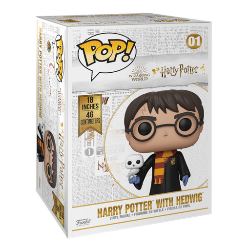 [48054] Funko Harry Potter 001 Harry Potter with Hedwig 18inch