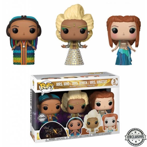 [22506] Funko Disney 3pack Mrs Who / Mrs Which / Mrs Whatsit Wrinckle in Time