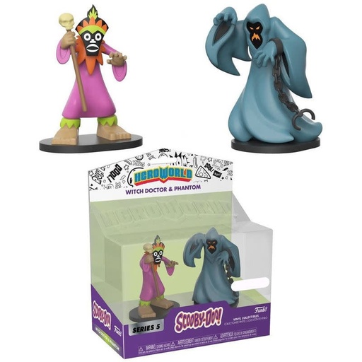 [24938] Funko Action Figure Scooby Doo 2-pack Witch Doctor & Phantom
