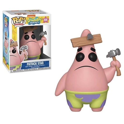 [39553] Funko Animation 0559 Patrick with Board Nickelodeon Spongebob Squarepants