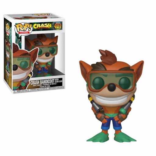 [33916] Funko Games 0421 Crash Bandicoot with Scuba Gear Crash