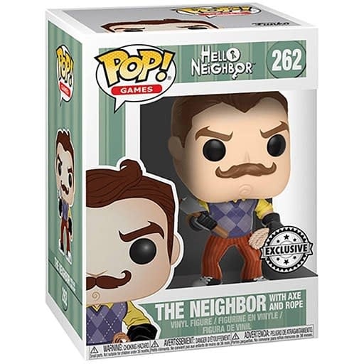 [24799] Funko Games 0262 The Neighbour with Axe and Rope Hello Neighbour Exclusive