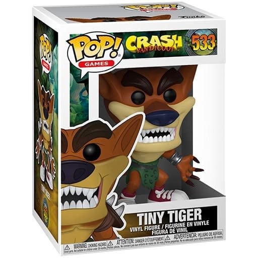 [43344] Funko Games 0533 Tiny Tiger Crash Bandicoot