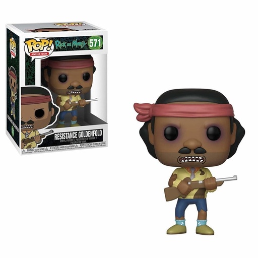 [40256] Funko Animation 0571 Resistance Goldenfold Rick & Morty