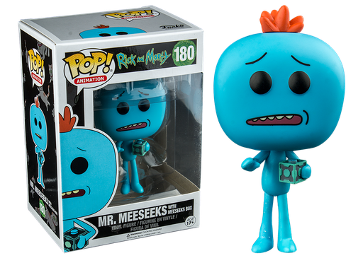 [12498] Funko Animation 0180 Mr. Meeseeks with Meeseeks Box Rick & Morty