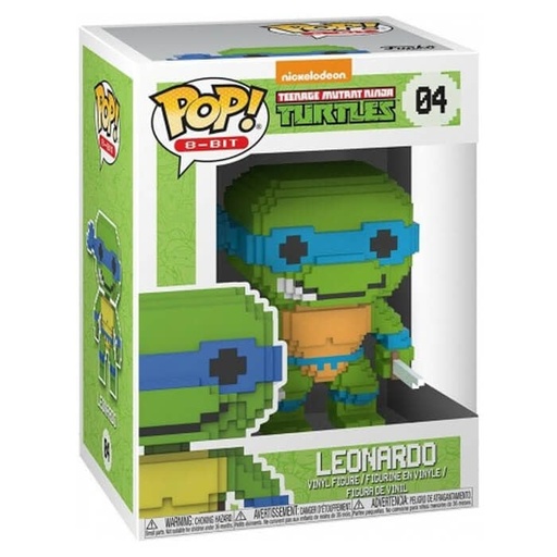 [22981] Funko 8-Bit 04 Leonardo TMNT Teenage Mutant Ninja Turtles Nickelodeon