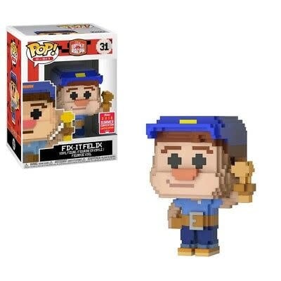 [30790] Funko Disney 0031 Fix-IT Felix 8-bit Wreck-it Ralph 2018 Summer Convention Limited Edition