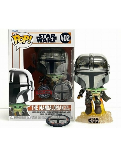 [55496] Funko Star Wars 0402 The Mandalorian with Grogu The Mandelorian Special Edition