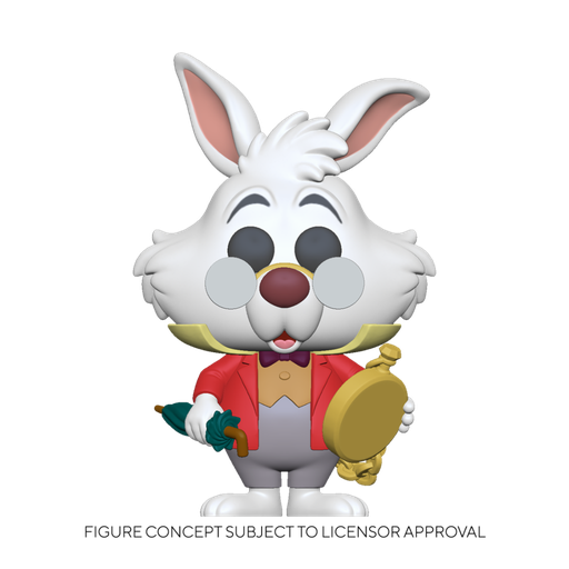 [55739] Funko Disney 1062 White Rabbit with Watch Alice in Wonderland