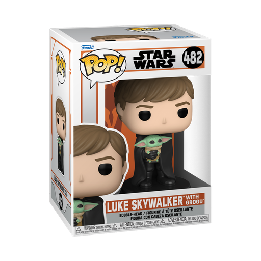 [58290] Funko Star Wars 0482 Luke Skywalker with Grogu The Mandalorian