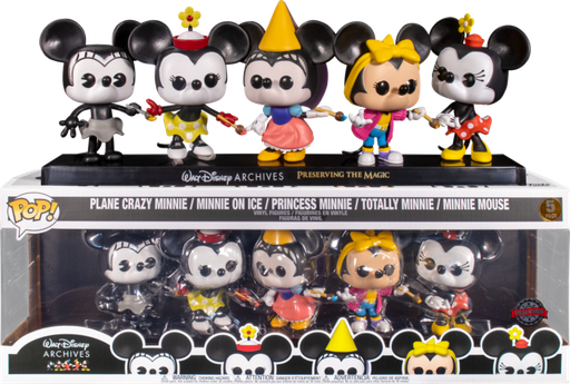 [58084] Funko Disney 5-pack Minnie Mouse Walt Disney