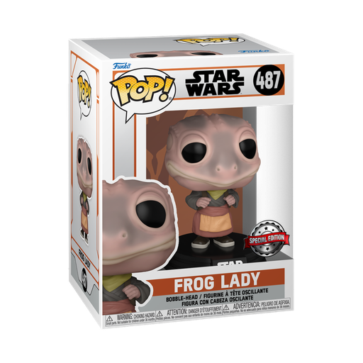 [54530] Funko Star Wars 0487 Frog Lady Special Edition