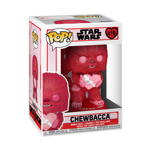 [52871] Funko Star Wars 0419 Chewbacca with Heart Valentine