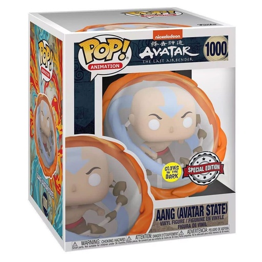 [56969] Funko Animation 1000 Aang (Avatar State) Special Edition GITD Glow in the Dark Avatar The Last Airbender