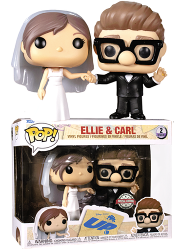 [58860] Funko Disney 2-Pack Up Ellie & Carl Special Edition
