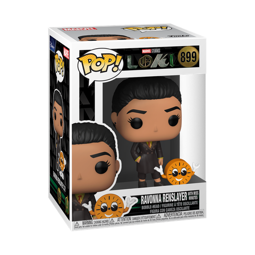 [55745] Funko Marvel 0899 Ravonna Renslayer with Miss Minutes Loki