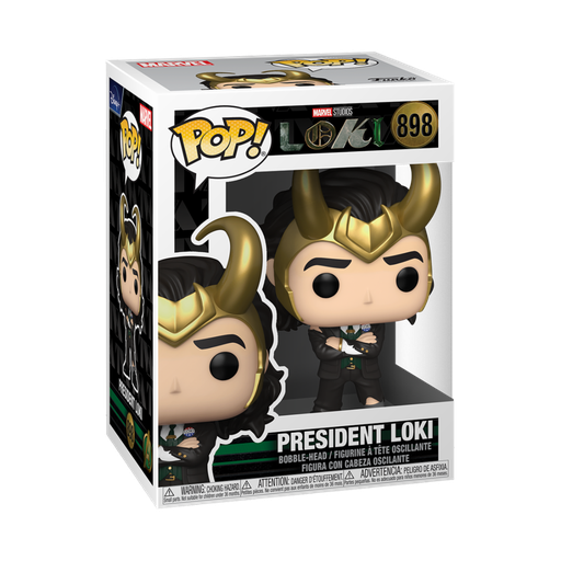 [55743] Funko Marvel 0898 President Loki Gold Horns Loki